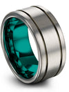 Matching Her and Her Wedding Bands Wife and Husband Tungsten Wedding Rings - Charming Jewelers