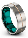 Male Tungsten Carbide Anniversary Band Grey Tungsten Wedding Bands for Men&#39;s - Charming Jewelers