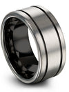 Wedding Rings and Engagement Mens Bands Sets Tungsten Engagement Band for Mens - Charming Jewelers