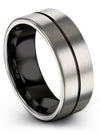 Wedding Band for Both Female and Men&#39;s Tungsten Ring Wedding Man Bands Jewelry - Charming Jewelers