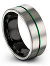 Wedding Band Ring Set for Boyfriend and Her Tungsten Jewelry Couples Jewelry - Charming Jewelers