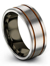 Wedding Ring and Rings for Male Tungsten Ring Engraved Personalized Promise - Charming Jewelers
