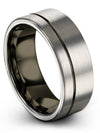 Husband Wedding Ring Sets Awesome Wedding Ring Big Grey Ring Matching Grey - Charming Jewelers