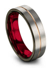 Wedding Anniversary Band for Male Wedding Ring Tungsten Carbide Promise Rings - Charming Jewelers