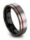 Wedding Bands Sets for Him and Girlfriend Tungsten Ring for Woman&#39;s Wedding - Charming Jewelers