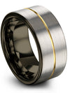 Simple Wedding Tungsten Matching Wedding Rings for Couples Physician forever - Charming Jewelers