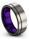 Engagement Man and Wedding Bands Sets for Man Tungsten Band Wedding Set Guy - Charming Jewelers