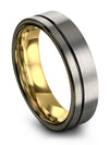 Wedding Band Sets Wedding Rings for Woman Tungsten Promise Rings His - Charming Jewelers