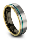 Grey Rings for Woman&#39;s Wedding Unique Tungsten Bands Womans