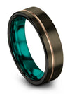 Affordable Wedding Band Sets Tungsten Wedding Band Rings 6mm for Lady Mens - Charming Jewelers