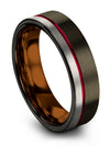 Men Promise Band Mens Tungsten Wedding Band Engraved Promise for Male - Charming Jewelers