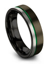 Promise Band Sets for Girlfriend Common Tungsten Band