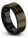 Small Promise Rings Ring Tungsten Simple Ring Female Her Gift Birth Day - Charming Jewelers