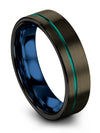 Tungsten Carbide Anniversary Band Polished Tungsten Band for Ladies I Love You - Charming Jewelers