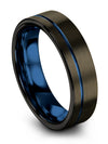 Guy Wedding Jewelry Tungsten Wedding Band 6mm Jewelry for Couples Ring Gifts - Charming Jewelers