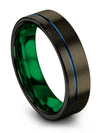 Female Jewelry Common Wedding Rings Simple Gunmetal Her Day for Fiance Gifts - Charming Jewelers