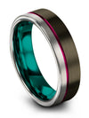 Wedding Bands Set for His Wedding Ring Set for Girlfriend and His Tungsten - Charming Jewelers