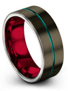 Men Bands Wedding Tungsten Rings for Couples Set Him Day Idea Lady Birth Day - Charming Jewelers