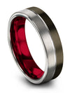 Small Wedding Bands for Men&#39;s Matching Tungsten Wedding Band Girlfriend and Her - Charming Jewelers