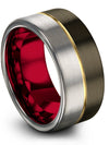 Grandfather Wedding Rings Common Wedding Bands Personalized Bands for Ladies - Charming Jewelers