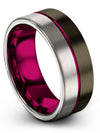 Matching Tungsten Promise Ring Wedding Band Tungsten Rings for Couples Her Day - Charming Jewelers