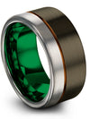 Wedding Nephew Tungsten Wedding Ring Set Customized Band for Couples Fiance - Charming Jewelers