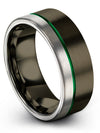 Ring Couple Wedding Tungsten Catholic Ring for Man Gunmetal
