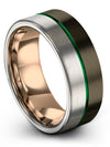 Tungsten Wedding Rings Tungsten Anniversary Band Promise Ring for Womans - Charming Jewelers