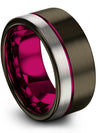 Weddings Bands for Her One of a Kind Wedding Ring Gunmetal