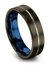 Engagement Guy and Wedding Rings Set 6mm Ring Tungsten Rings Couples Bands - Charming Jewelers