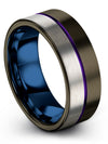 Plain Promise Band for Woman Matching Wedding Ring for Couples Tungsten Unique - Charming Jewelers