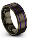Judaism Promise Rings Sets for Wife and Fiance Unique Tungsten Band Cute - Charming Jewelers