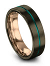 Gunmetal Tungsten Rings for Lady Promise Rings Tungsten