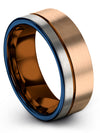 Woman Wedding Bands Tungsten Carbide Tungsten Ring Womans Brushed Her and His - Charming Jewelers