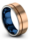 Small Wedding Ring Tungsten Carbide Husband and Fiance Ring Rings - Charming Jewelers