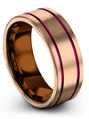 Wedding Engagement Female Rings Set Tungsten Bands Girlfriend and Boyfriend - Charming Jewelers