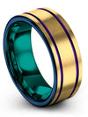 Jewelry Wedding Bands for Womans Rare Tungsten Bands Engagement Men Couple - Charming Jewelers