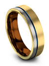 Couples Anniversary Ring Sets 18K Yellow Gold Tungsten Man Rings 18K Yellow - Charming Jewelers