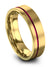 18K Yellow Gold Men's Wedding Ring Engraved 18K Yellow Gold