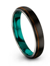 Black Wedding Engagement Woman Ring Wedding Rings Tungsten Black Rings for Lady - Charming Jewelers