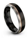 Tungsten Black Wedding Band Tungsten Engagement Male Rings Set Black Carbide - Charming Jewelers