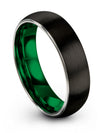 Special Wedding Ring Tungsten Couples Rings Minimalist Bands Black Couples Gift - Charming Jewelers
