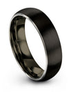 Black Lady Engagement Rings Tungsten Cute Couple Band Promise Band Unique - Charming Jewelers