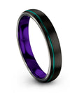 Wedding Ring for Couple Wedding Ring for Guy Tungsten Carbide Black Friendship - Charming Jewelers