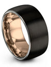 Wedding Anniversary Band Tungsten Ring for Woman and Men&#39;s Matching Promise - Charming Jewelers