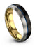Wife Wedding Rings Tungsten Rings for Female Engraved I