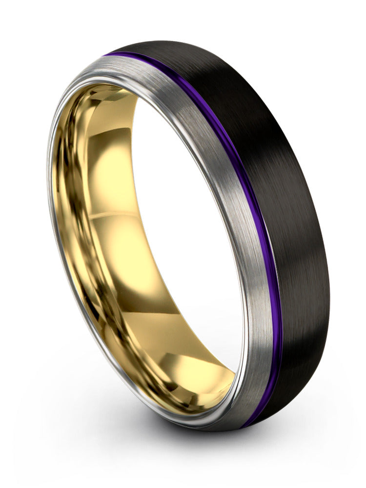 Plain Wedding Rings Tungsten Carbide Wedding Ring Rings 6mm