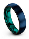 Wedding Bands for Couples Tungsten Bands Natural Finish Simple Band for Men - Charming Jewelers