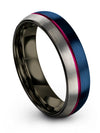 Tungsten Wife and Boyfriend Anniversary Ring Sets Luxury Tungsten Band Rings - Charming Jewelers