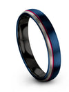 Guy Slim Wedding Band Tungsten Matching Band for Couples Engraved Ring - Charming Jewelers